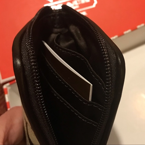 Coach Corner Zip Wristlet - Picture 6 of 8